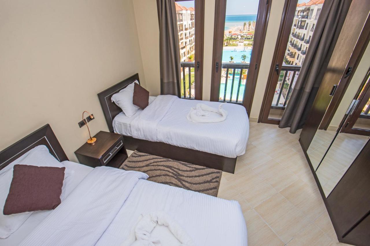 Premium Sea View 2 Bedrooms 2 Bathrooms Apartment Located Within Gravity Hotel & Aquapark Hurghada Exterior photo
